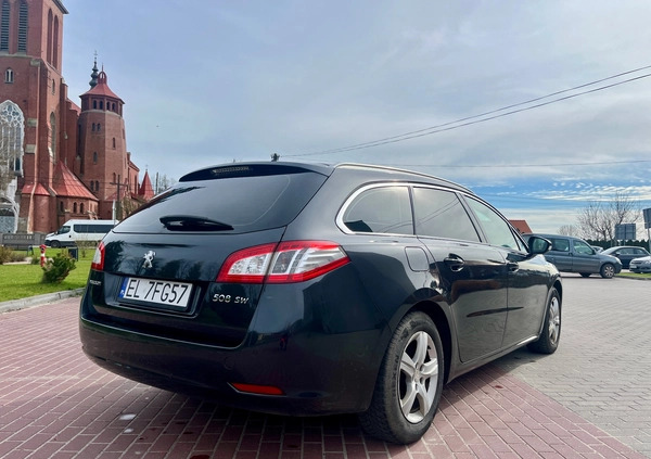 Peugeot 508 cena 21800 przebieg: 302000, rok produkcji 2011 z Łódź małe 67